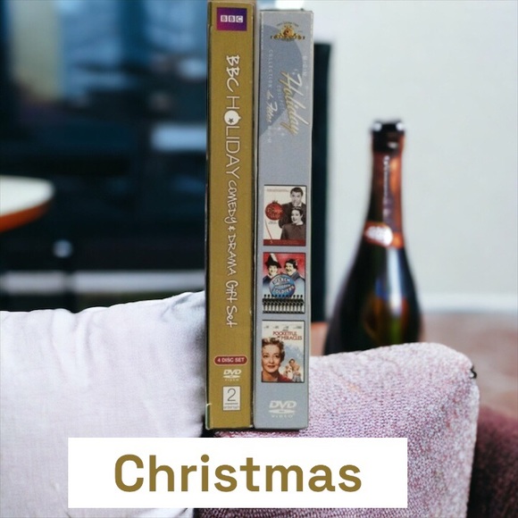 2 BOXED SETS: BBC HOLIDAY COMEDY & DRAMA GIFT SET plus MGM HOLIDAY COLLE… - Picture 1 of 8
